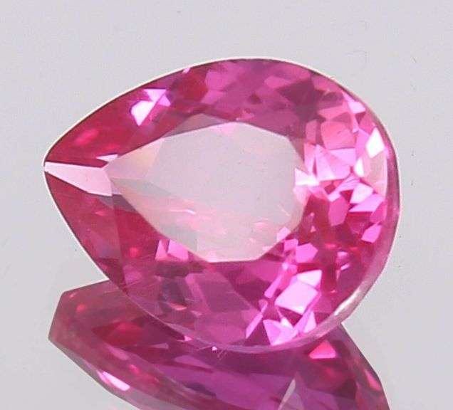 3.20 CARAT PINK SAPPHIRE PEAR CUT LOOSE GEMSTONE