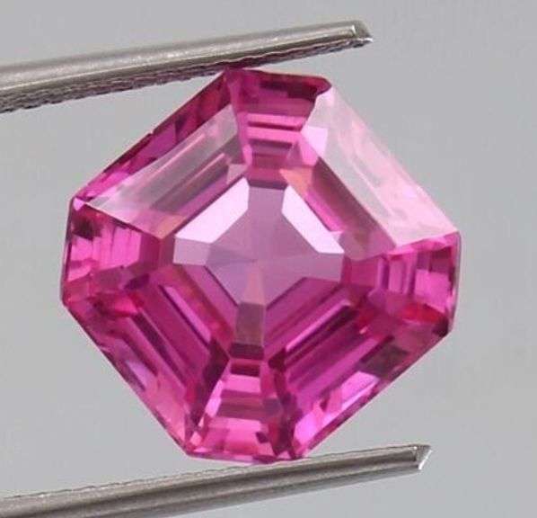 FLAWLESS 5.65 CARAT PINK SAPPHIRE LOOSE GEMSTONE