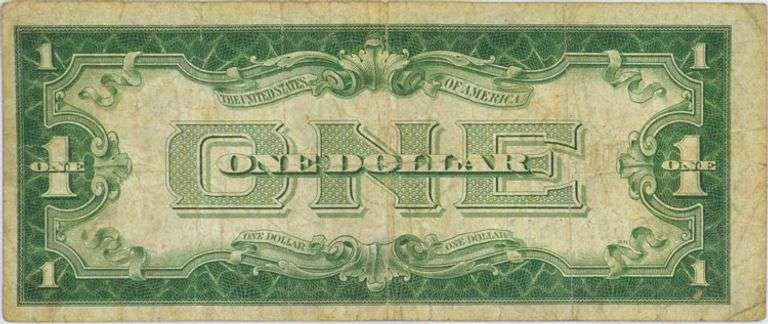 Series 1928 A Funnyback Silver Certificate