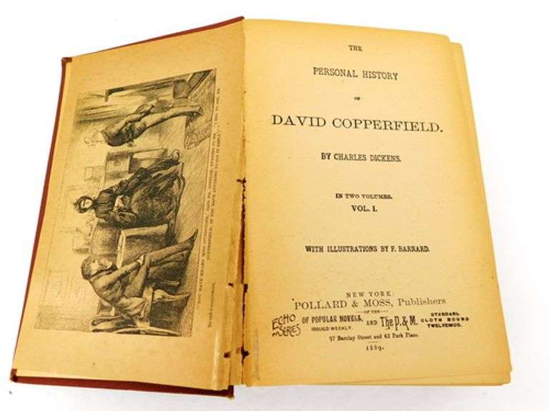 1889 David Copperfield by Charles Dickens
