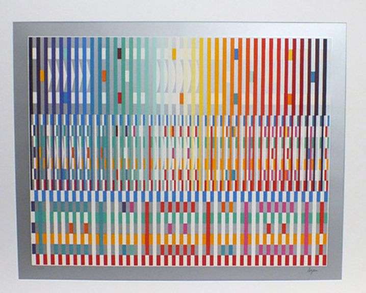 Original rare limited edition Agam. Hand signed by the artist