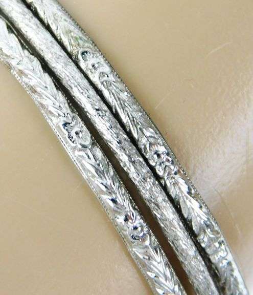 3 Vintage Sterling Silver Bangle Bracelets