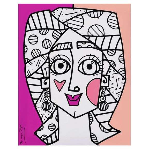 Picasso Pink Too by Britto, Romero