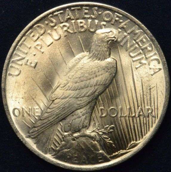 1923 Peace Silver Dollar BU