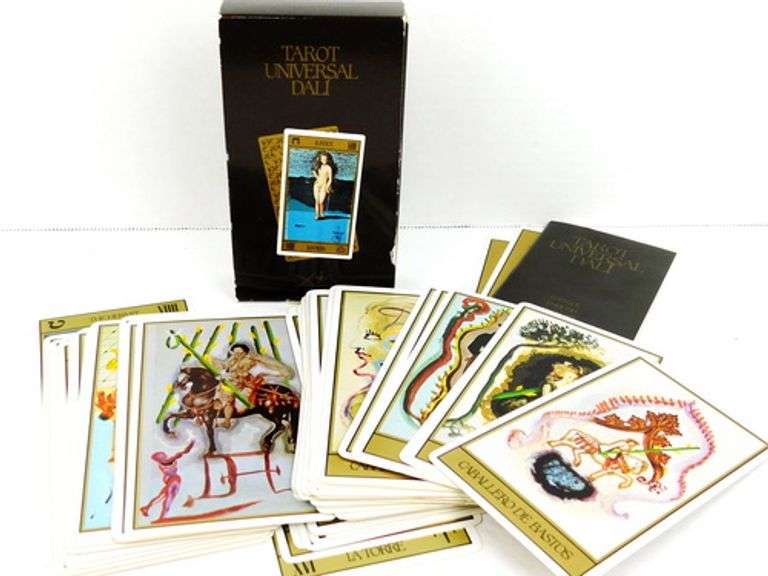 Vintage Dali Tarot Cards w/Box & Instructions