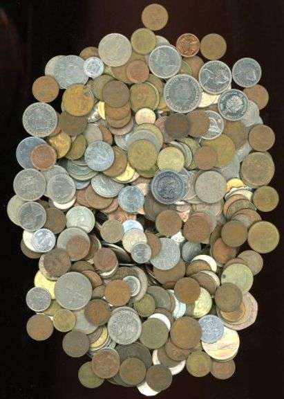 4+ Pounds of World Coinage