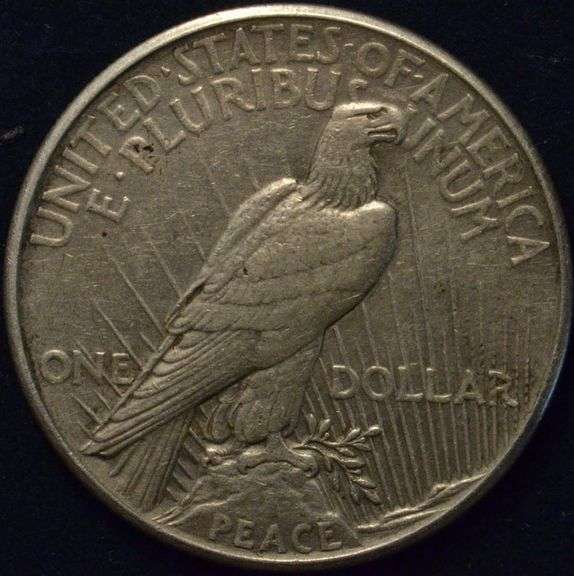 1921 High Relief Peace Silver Dollar