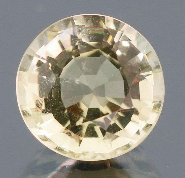 Rare 2.02ct unheated yellow Feldspar