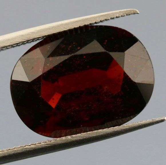 Stunning 5.63ct untreated cherry red Rhodolite Garnet