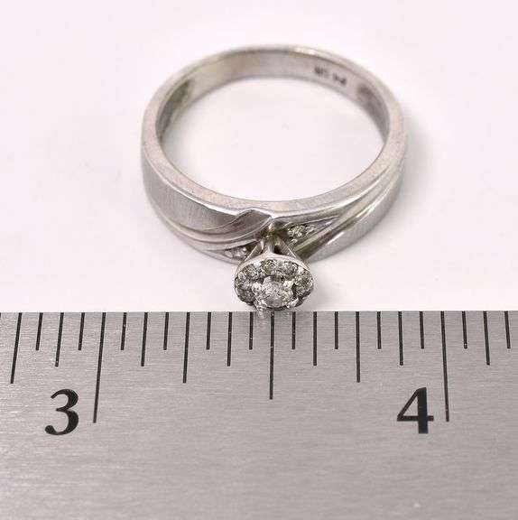 CZ Ring In Sterling Silver