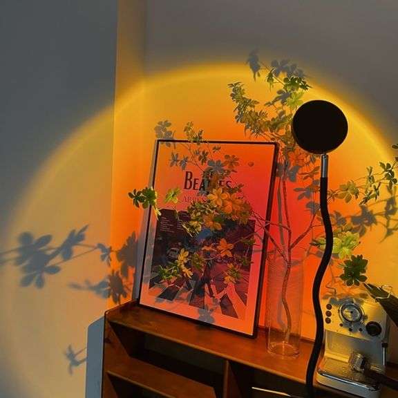 Sunset Shadow Projector Lamp