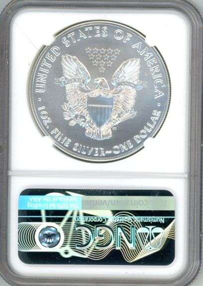 2021 US State Series (Georgia) American Silver Eagle in NGC MS70