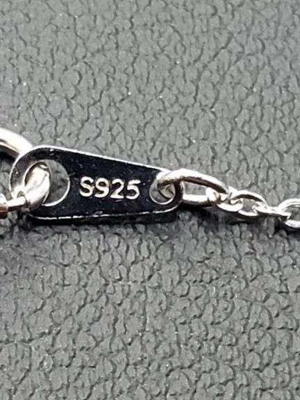 14 Kt White Gold Plated Dolphin Pendant