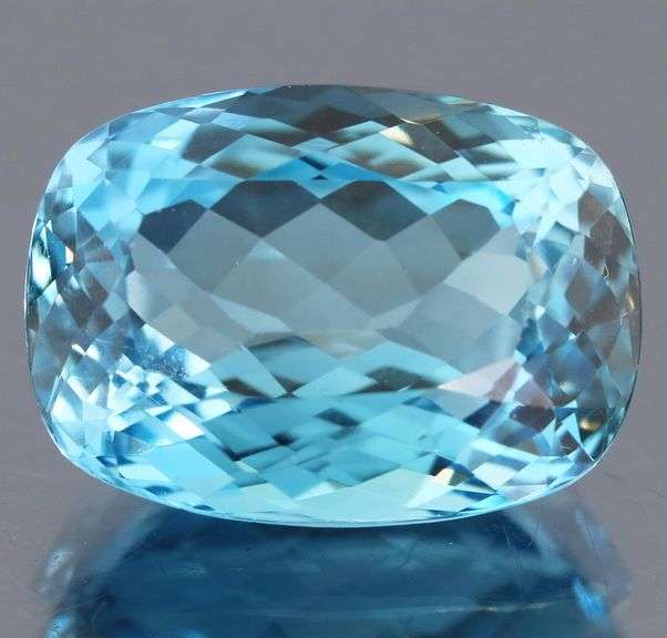 Large 20.99ct top Swiss blue Topaz
