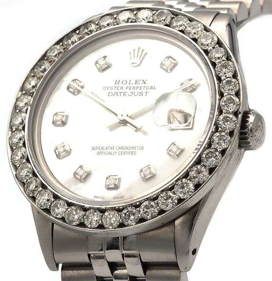 Rolex Datejust 16014, 36mm, Aftermarket Bezel, Stainless Steel