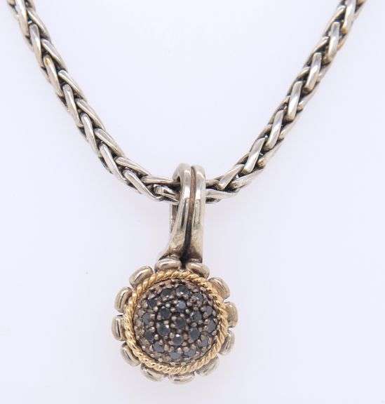 Effy BH Necklace in 18kt and Sterling Silver