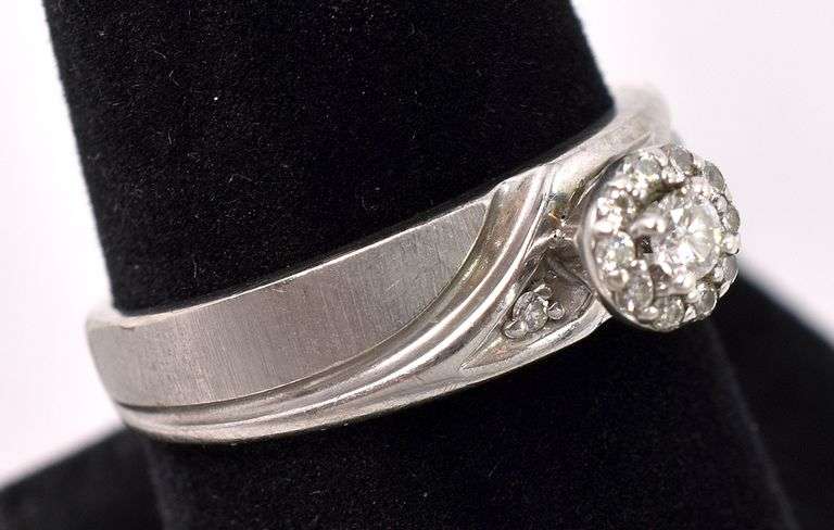 CZ Ring In Sterling Silver