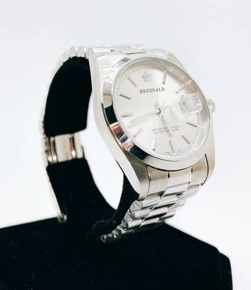 Men's Stainless Steel Classic Diver Watch w/ Day Date