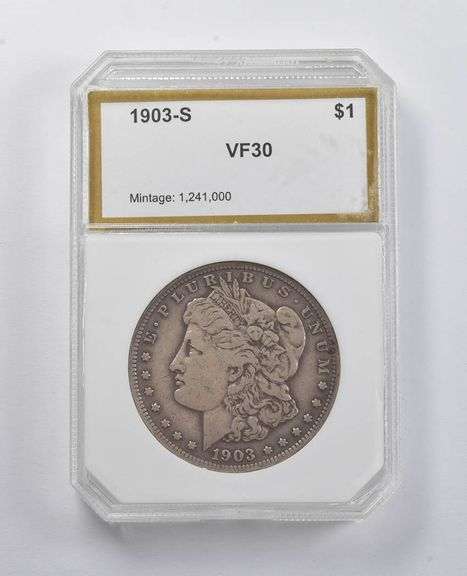 VF30 1903-S Morgan Silver Dollar PCI