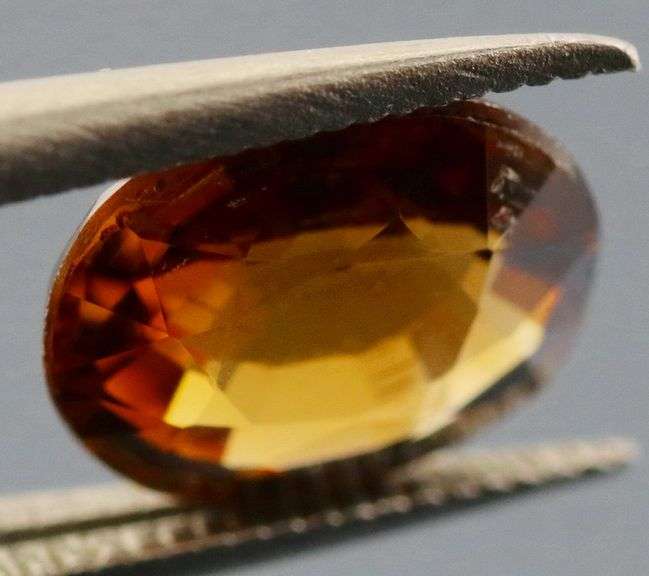 Top luster 2.06ct natural Imperial Zircon
