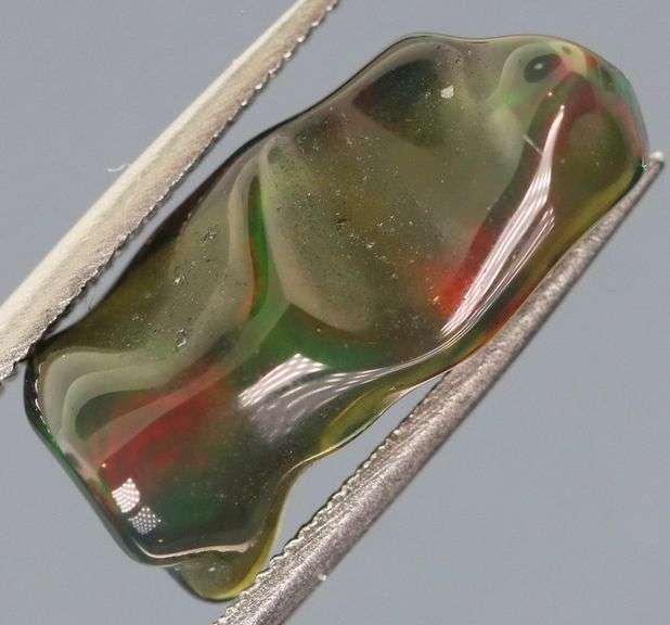 Cool 3.15ct free form black Opal vein