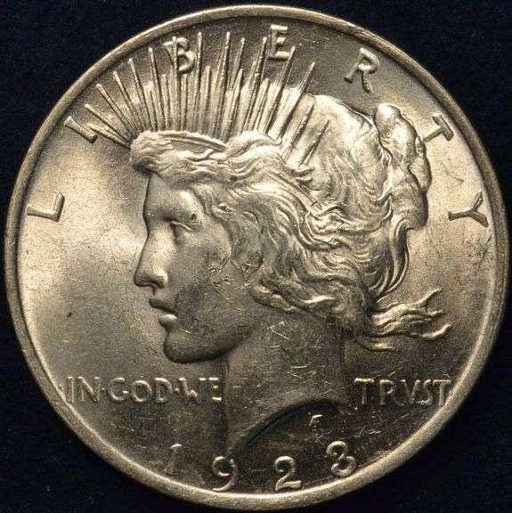 1923 Peace Silver Dollar