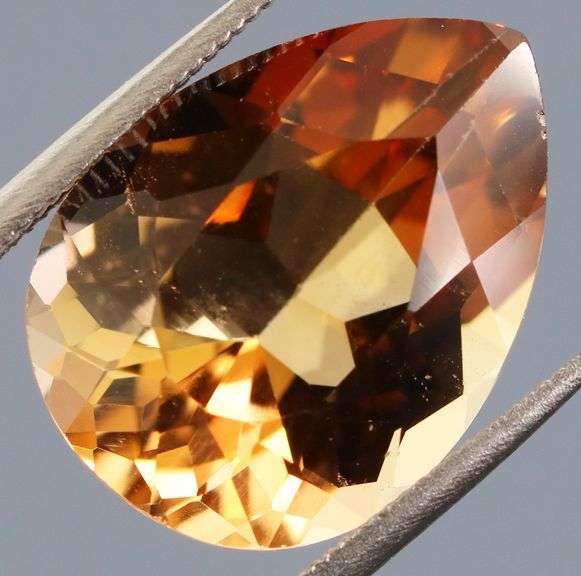 Lovely 9.50ct pear cut Imperial Topaz