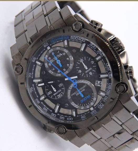 Bulova Perfectionist Chronograph Carbon Fiber Dial Watch