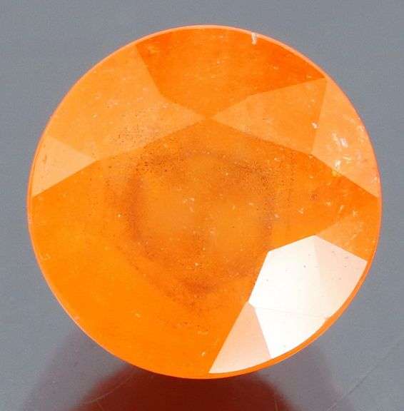 Vivid! 3.84ct top Fanta orange Namibian Garnet