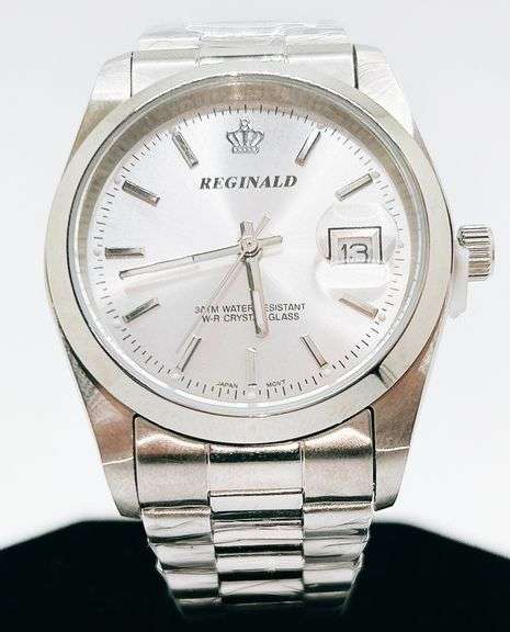 Men's Stainless Steel Classic Diver Watch w/ Day Date