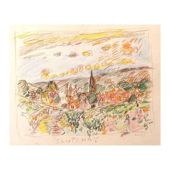 Santenay, Burgundy by Ensrud