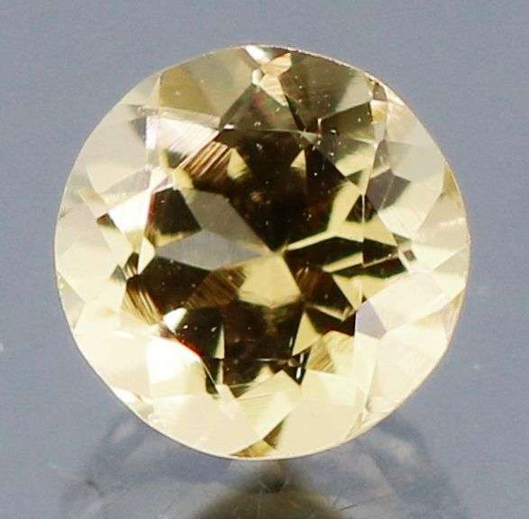 Gorgeous .47ct Heliodor Beryl solitaire