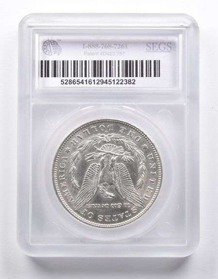 MS64 1880-O Morgan Silver Dollar SEGS