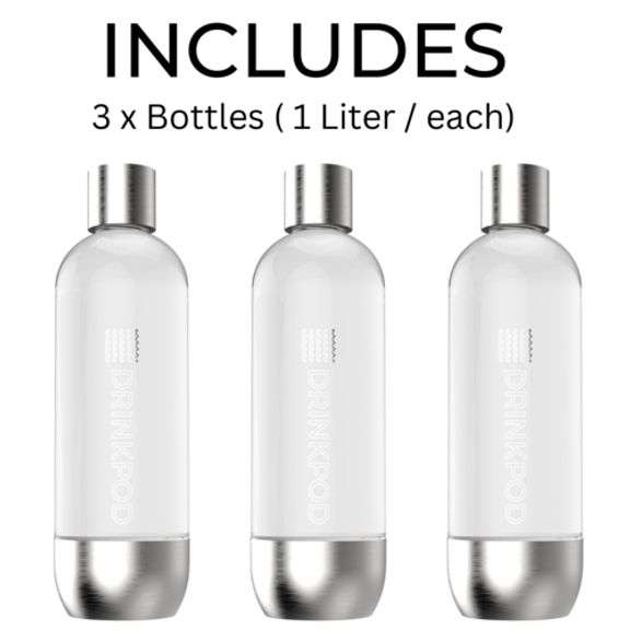 Premium Stainless Steel Sparkling Water Maker