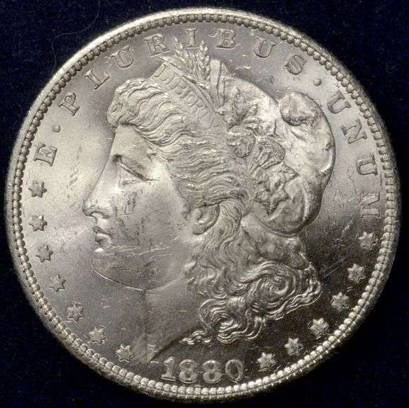 1880-S Morgan Silver Dollar Frosty