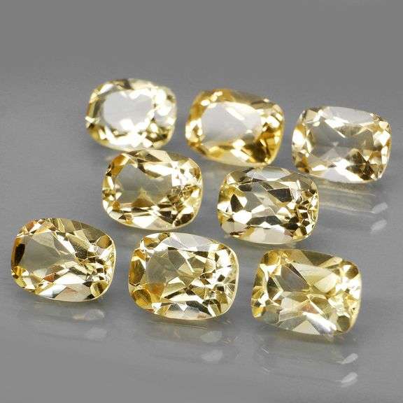 Ravishing 11.91ct top golden eye clean Citrine set
