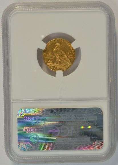 Fresh choice BU 1926 US $2.50 Indian Gold Piece. NGC MS62