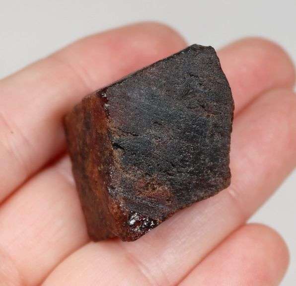Unheated 161ct collectors uncut Hessonite Garnet