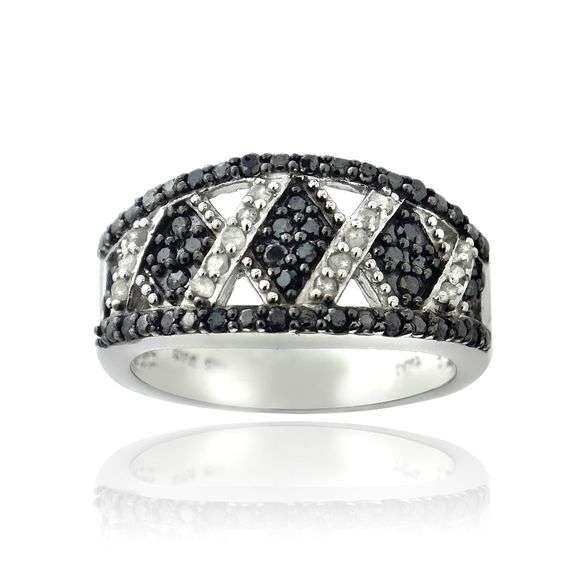 Black & White Diamond Ring