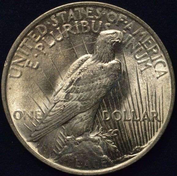 1923 Peace Silver Dollar