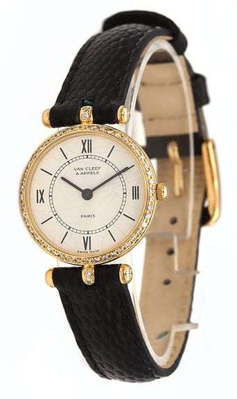 Van Cleef & Arpels Classic La Collection 18601,18K  Diamond watch