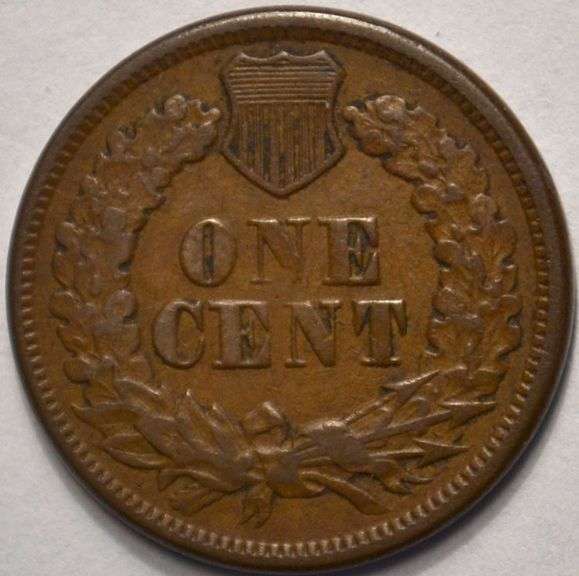 1877 Key Date Indian Head Cent