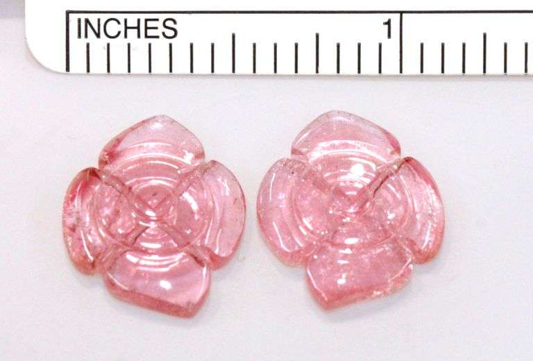 Perky Pink Tourmaline Pair - 11.82 cts.