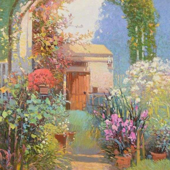 Arch in Bloom by Feng
