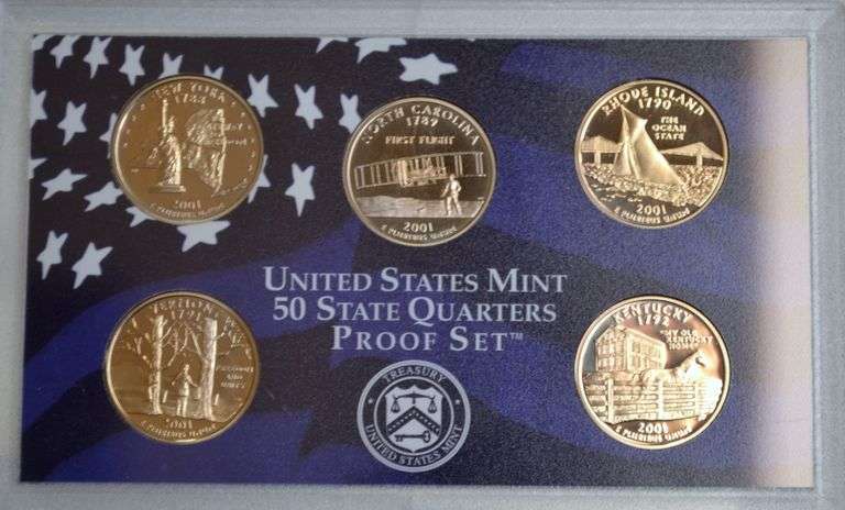 2001-2006  US Proof Sets