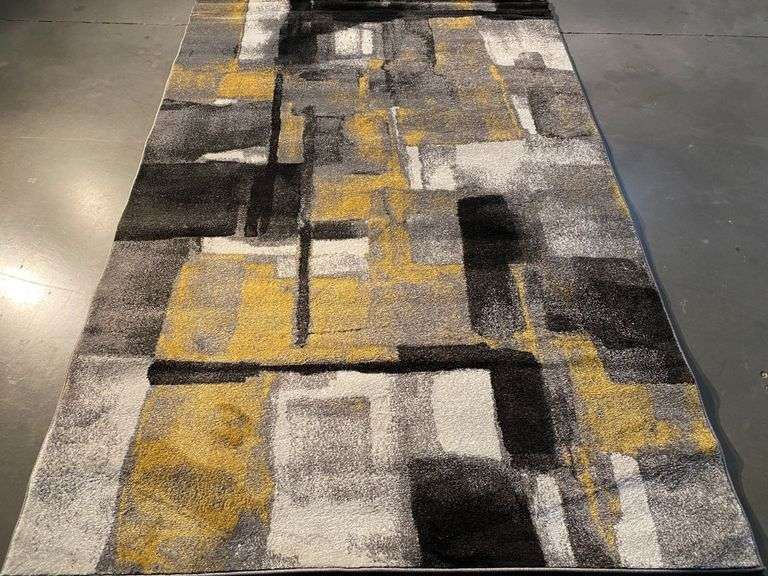 Art Deco Modern Design Area Rug 8x11