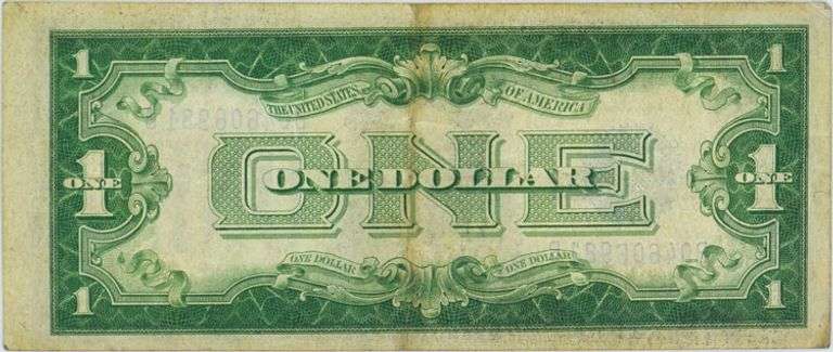 Series 1928 A Funnyback Silver Certificate
