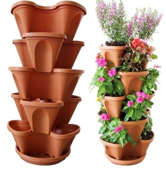 Stackable Planters: Create Stunning Floral Displays