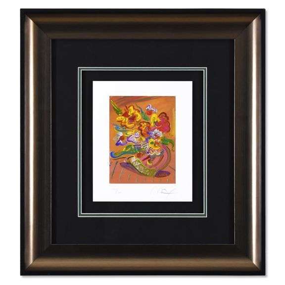 Vase of Flowers XI by Peter Max