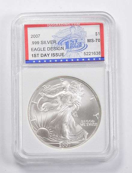 2007 American Silver Eagle FDOI